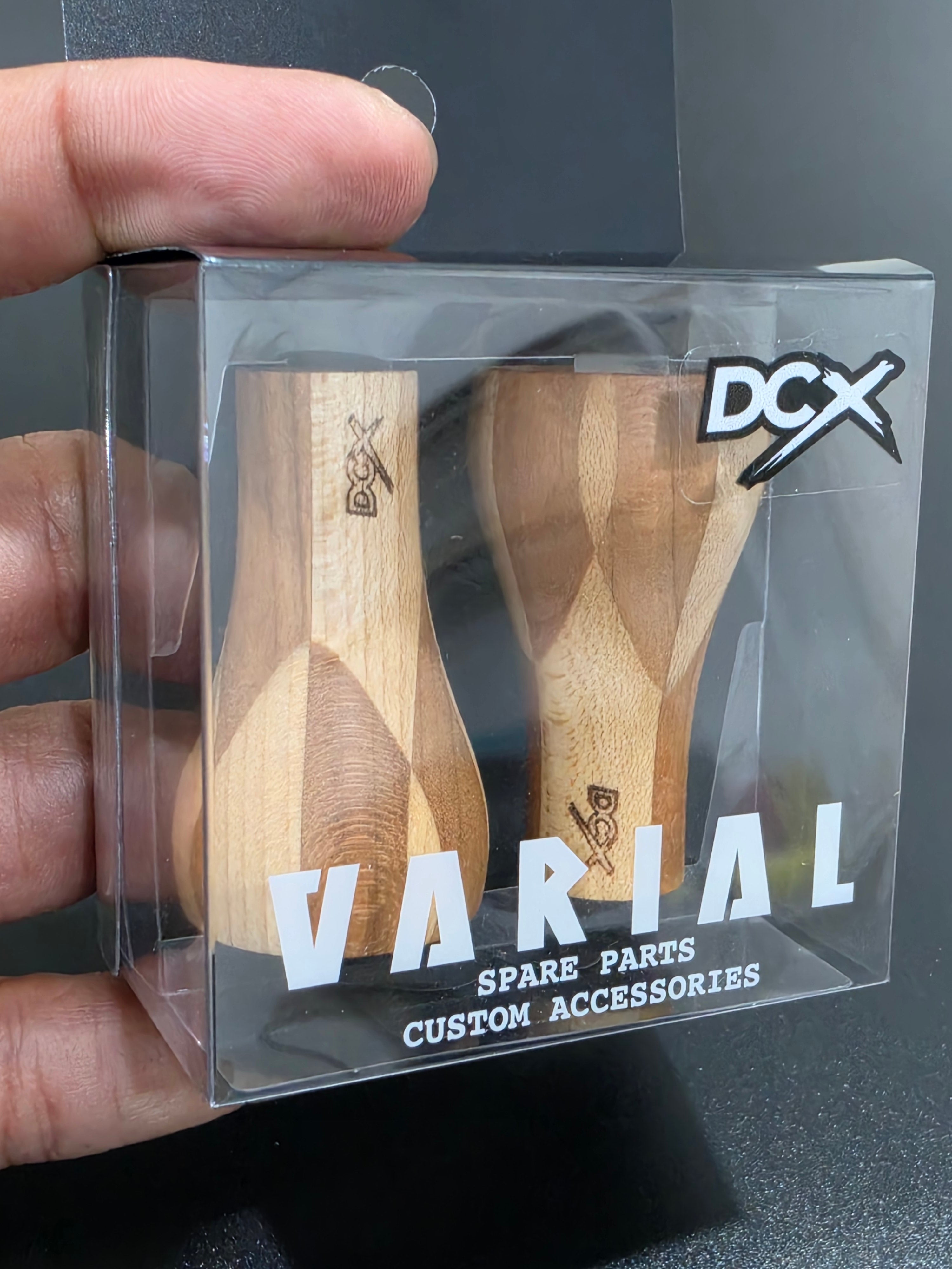 DRT DCXウッドノブ Checkered WOOD KNOB varial DRT x DCX Joint Wood Checkered Pattern B298 – TRICKYFISH
