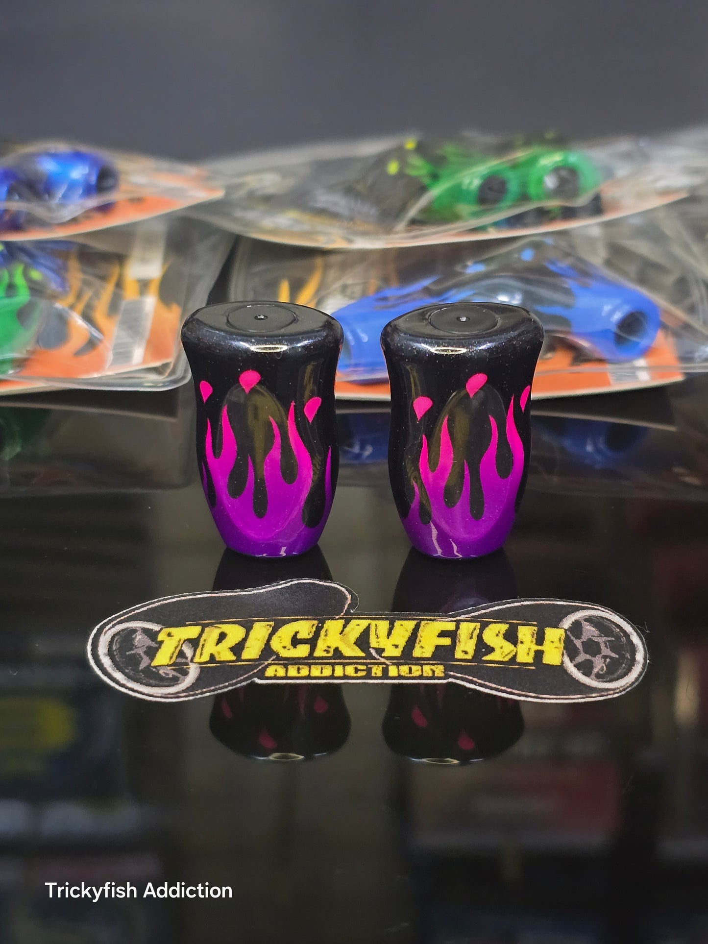 Flame Handle Knob Customed Air Brush