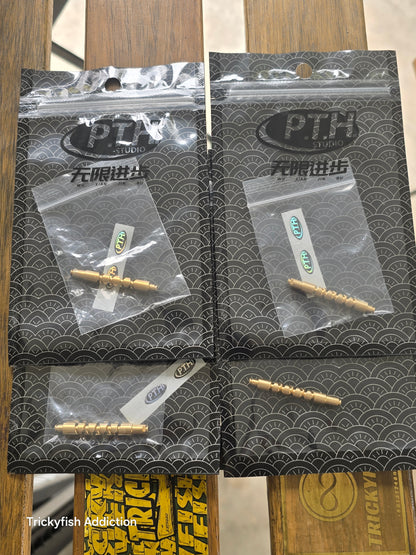 PTH Brass Worm Shaft