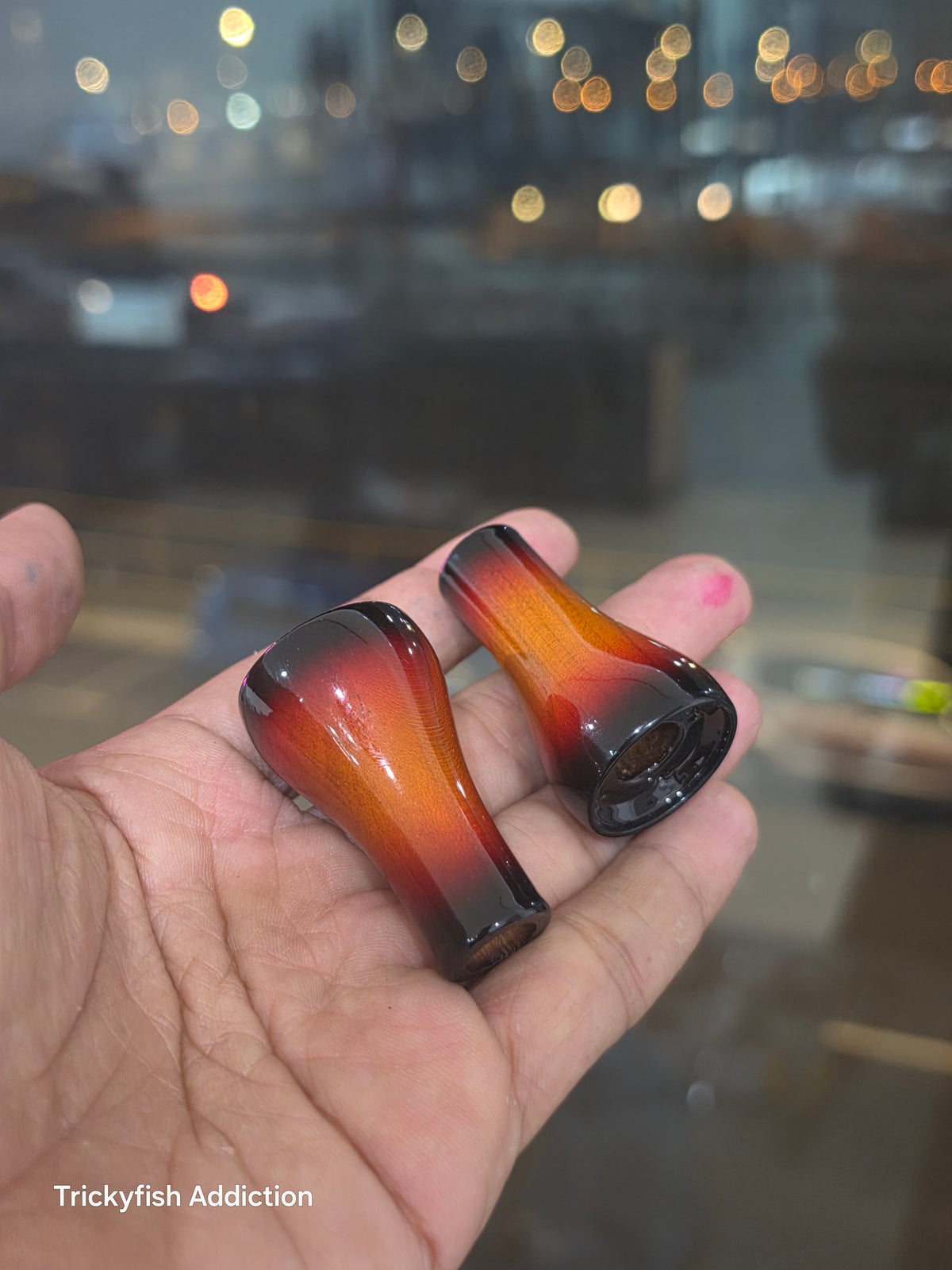 [ULN] DRT x DCX WOOD KNOB SUNBURST RED