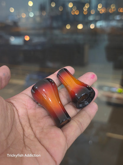 [ULN] DRT x DCX WOOD KNOB SUNBURST RED