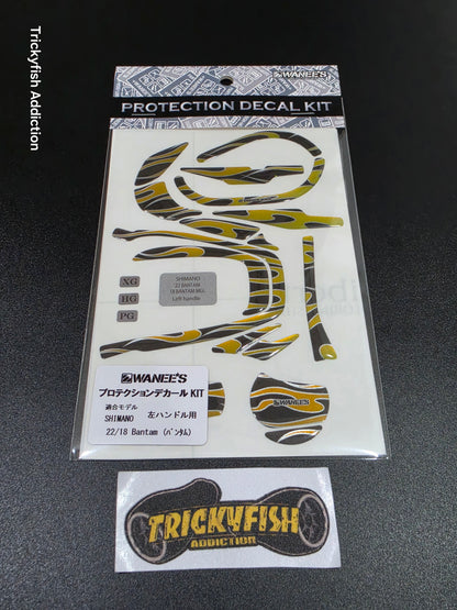 Wanee's Decal for 18/22 Shimano Bantam