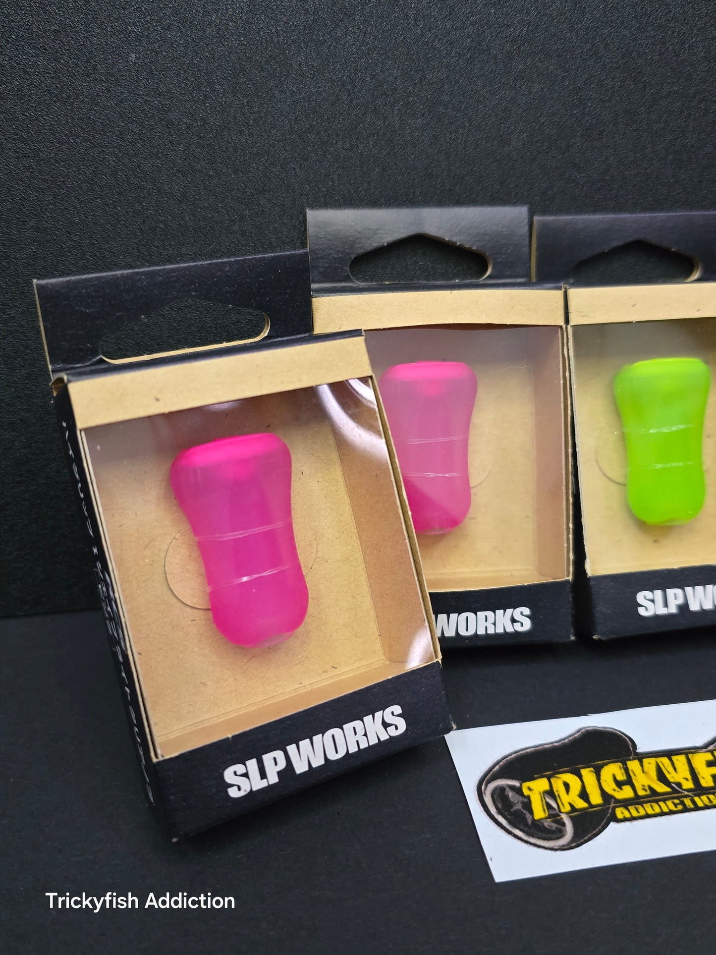 RCS High Grip I Shape Light Clear Knob