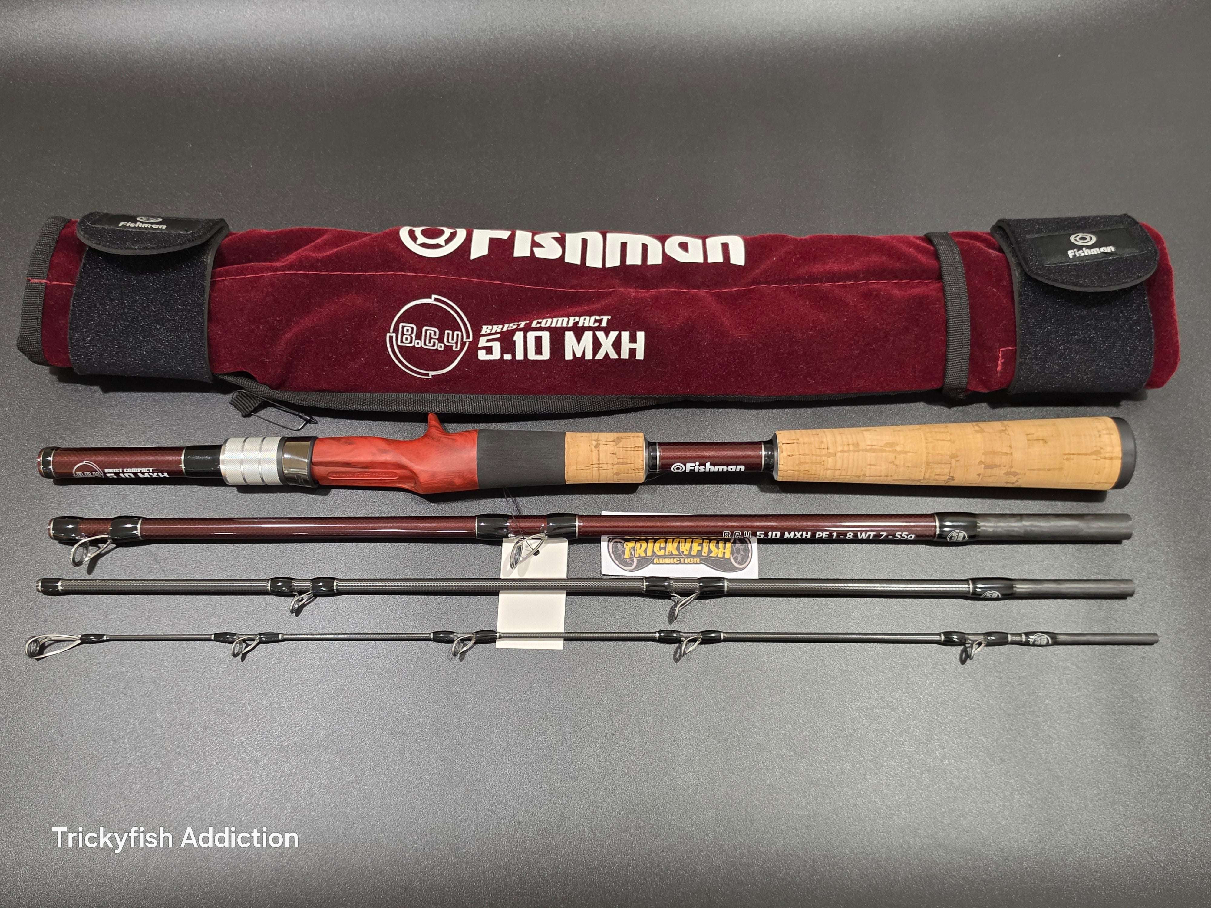 [USED A] Fishman BC4 5.10MXH Travel Rod – TRICKYFISH