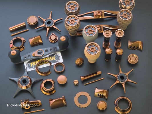 BROWN PARTS AND HANDLE SET