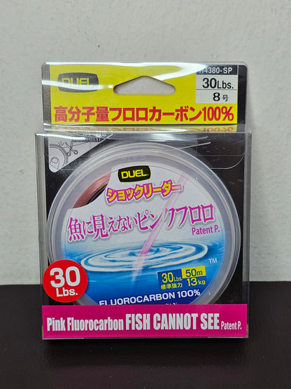 Pink FC 100% Shock Absorber FISH CANNOT SEE 50m