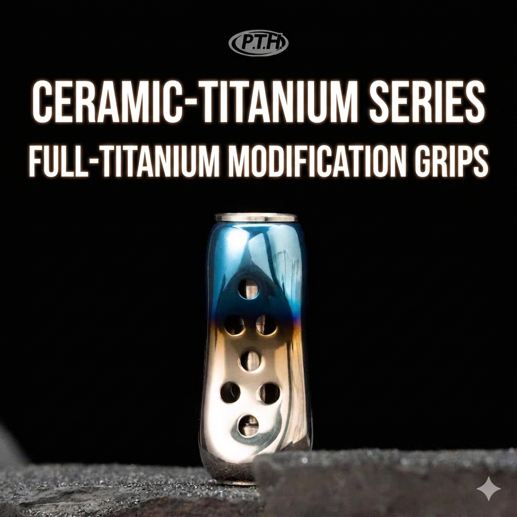 PTH Ceramic Titanium Knob TCT16