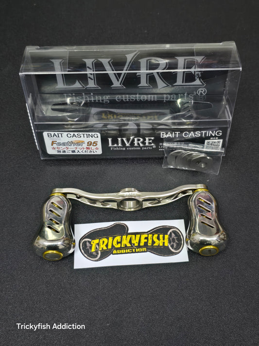 [USED B] Livre Feather 95 Titanium/Gold