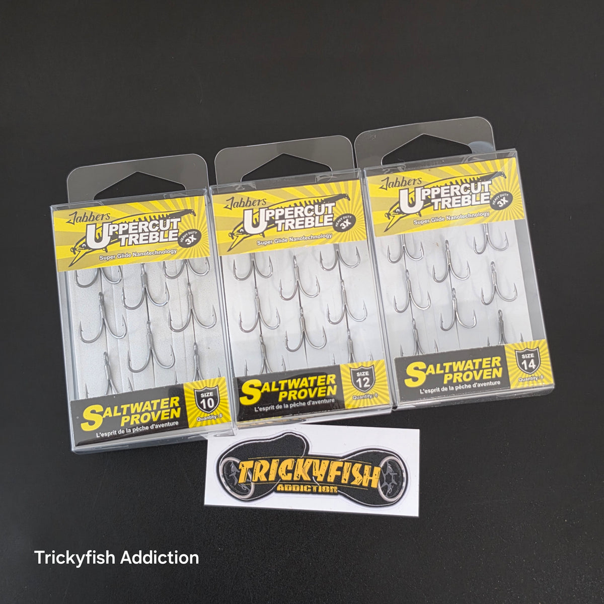 UPPERCUT 3X 4X TREBLE HOOKS