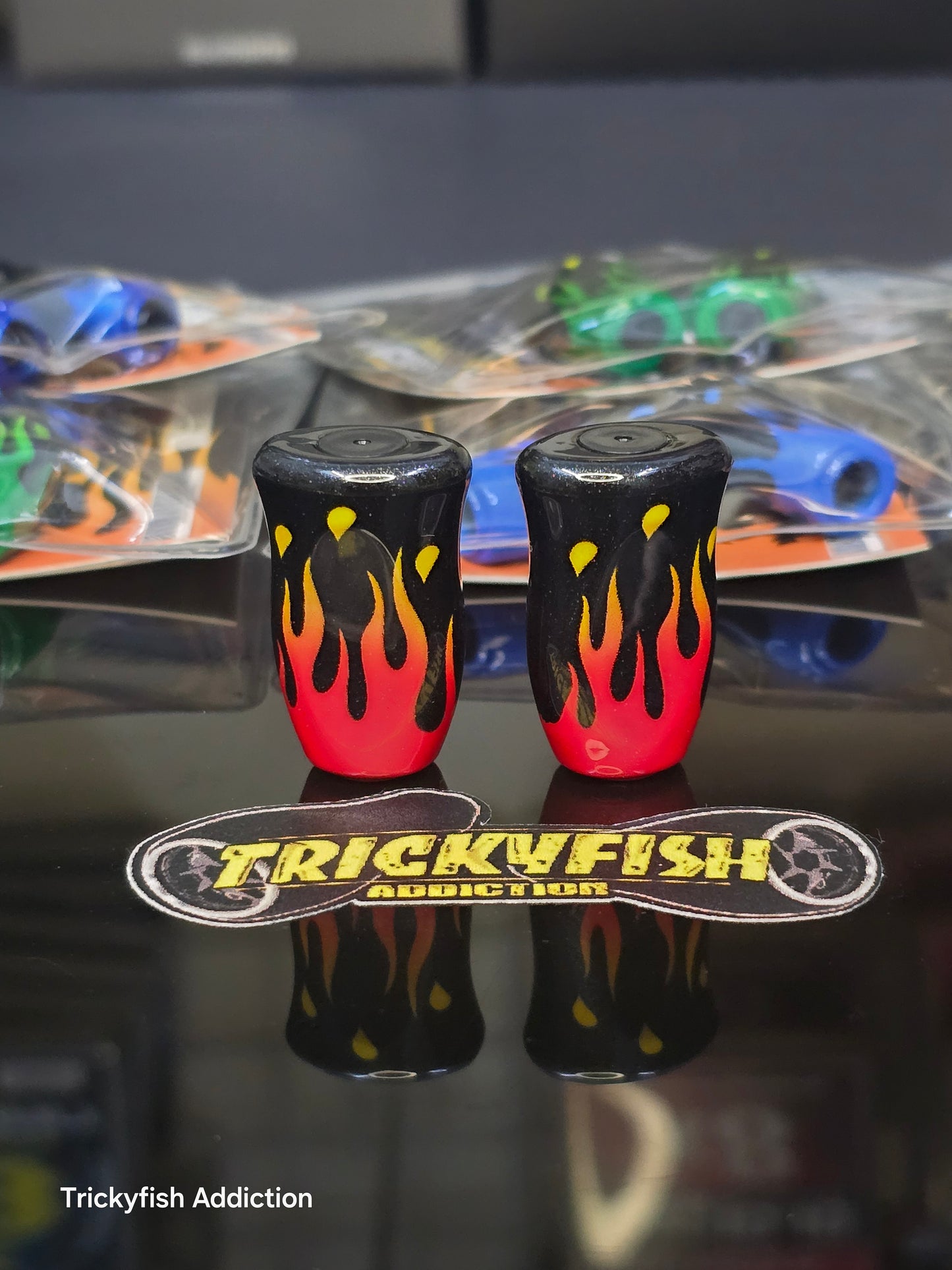 Flame Handle Knob Customed Air Brush