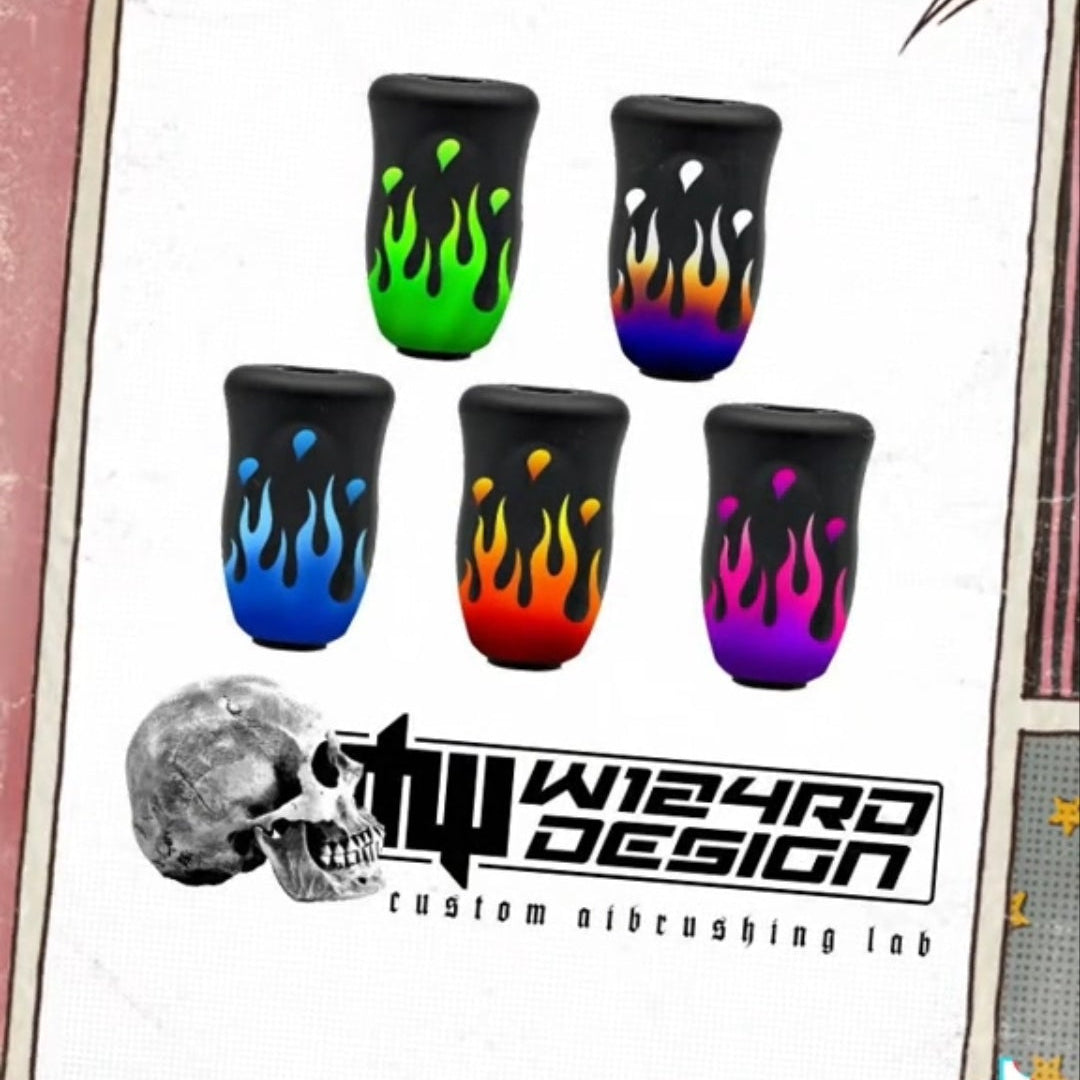 Flame Handle Knob Customed Air Brush