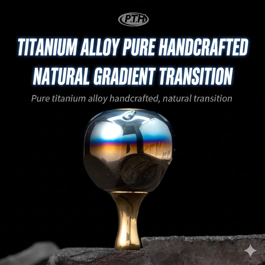 PTH Ceramic Titanium Knob TCO-40