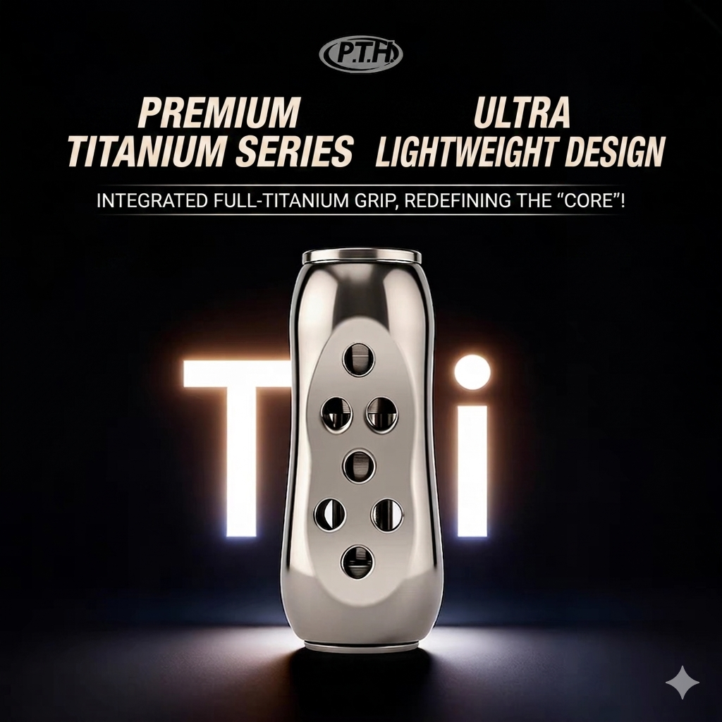 PTH Ceramic Titanium Knob TCT16
