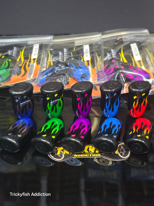 Flame Handle Knob Customed Air Brush