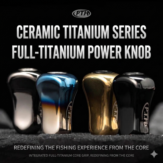 PTH Ceramic Titanium Knob TCT-23