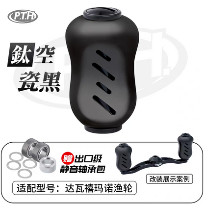 PTH Titanium Plated Stainless Steel Handle Knob
