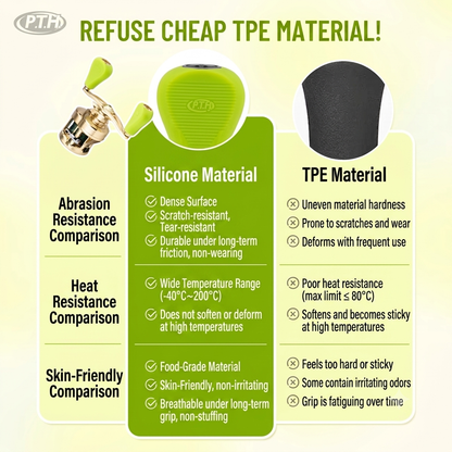 PTH Si48 Silicon Flat Knob 2 PCS