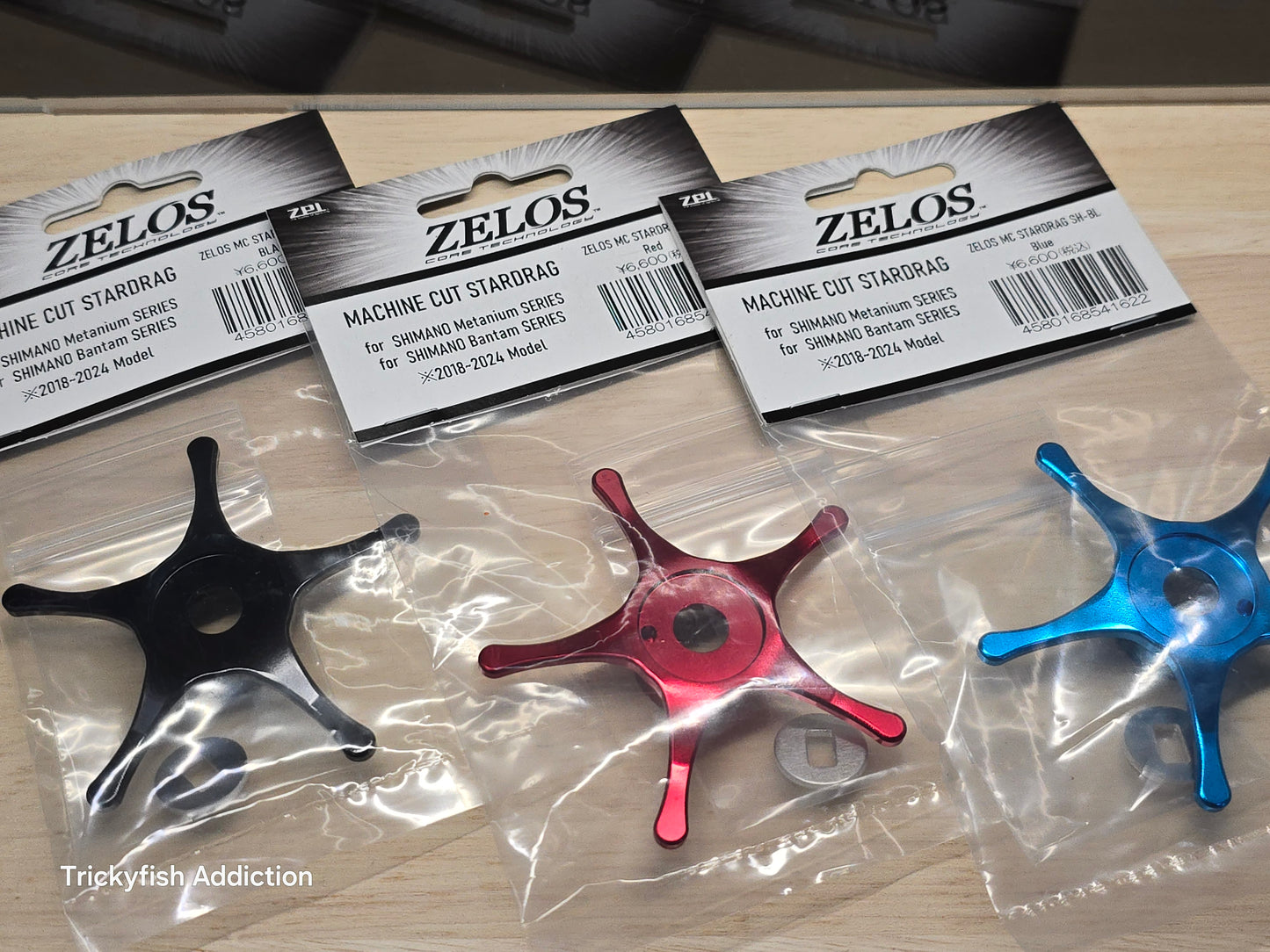 Zelos Machine Cut Stardrag Shimano