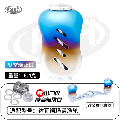 PTH Titanium Plated Stainless Steel Handle Knob