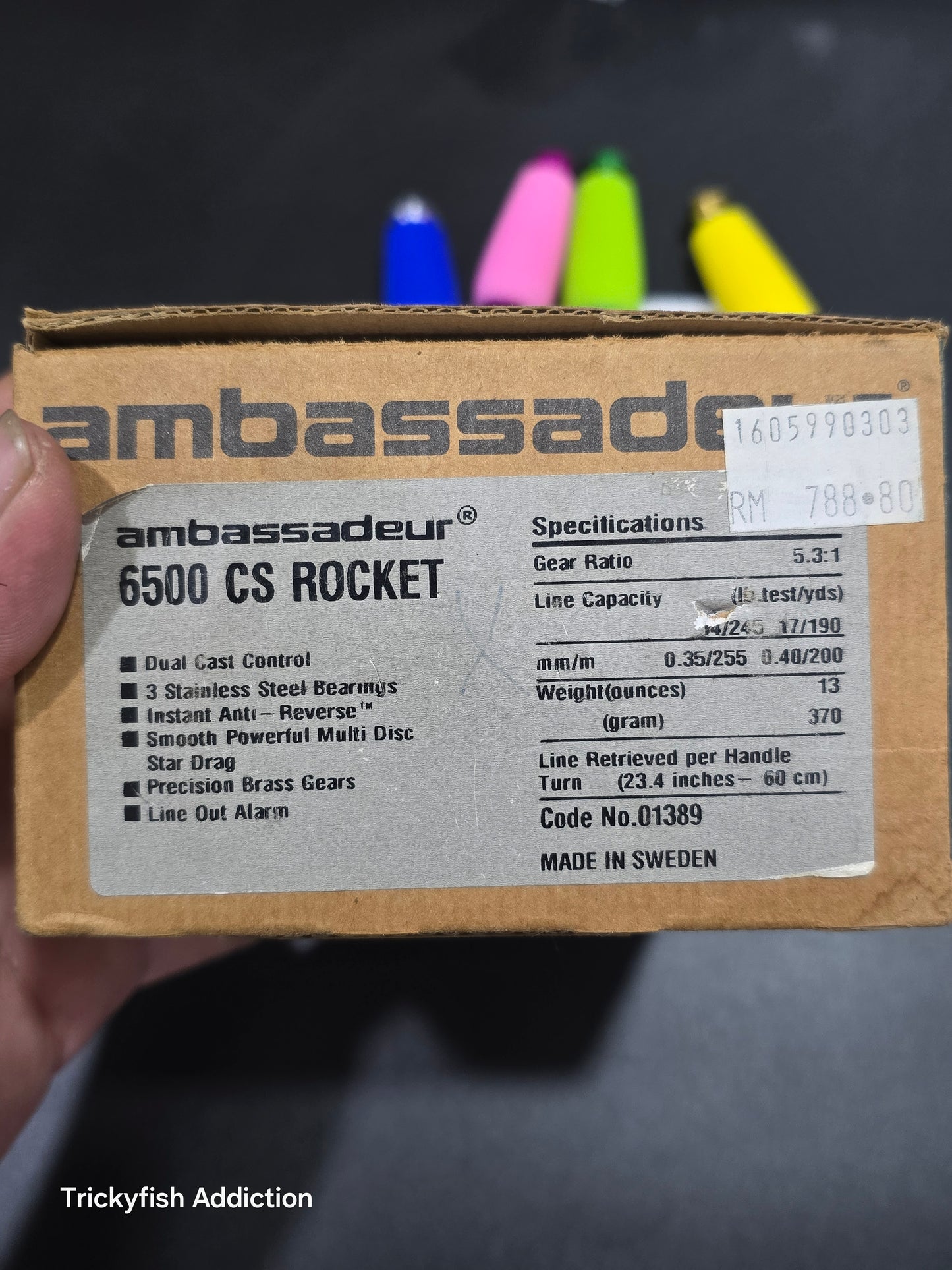 [USED B] Abu Ambassadeur 6500 CS Rocket