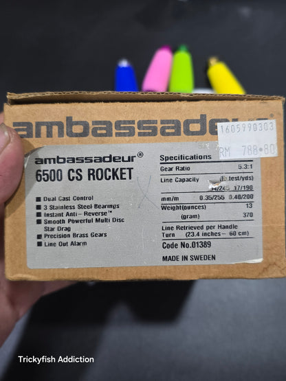 [USED B] Abu Ambassadeur 6500 CS Rocket