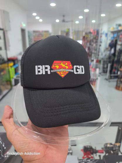 Bass Brigade 53 Pickup Trucker Cap