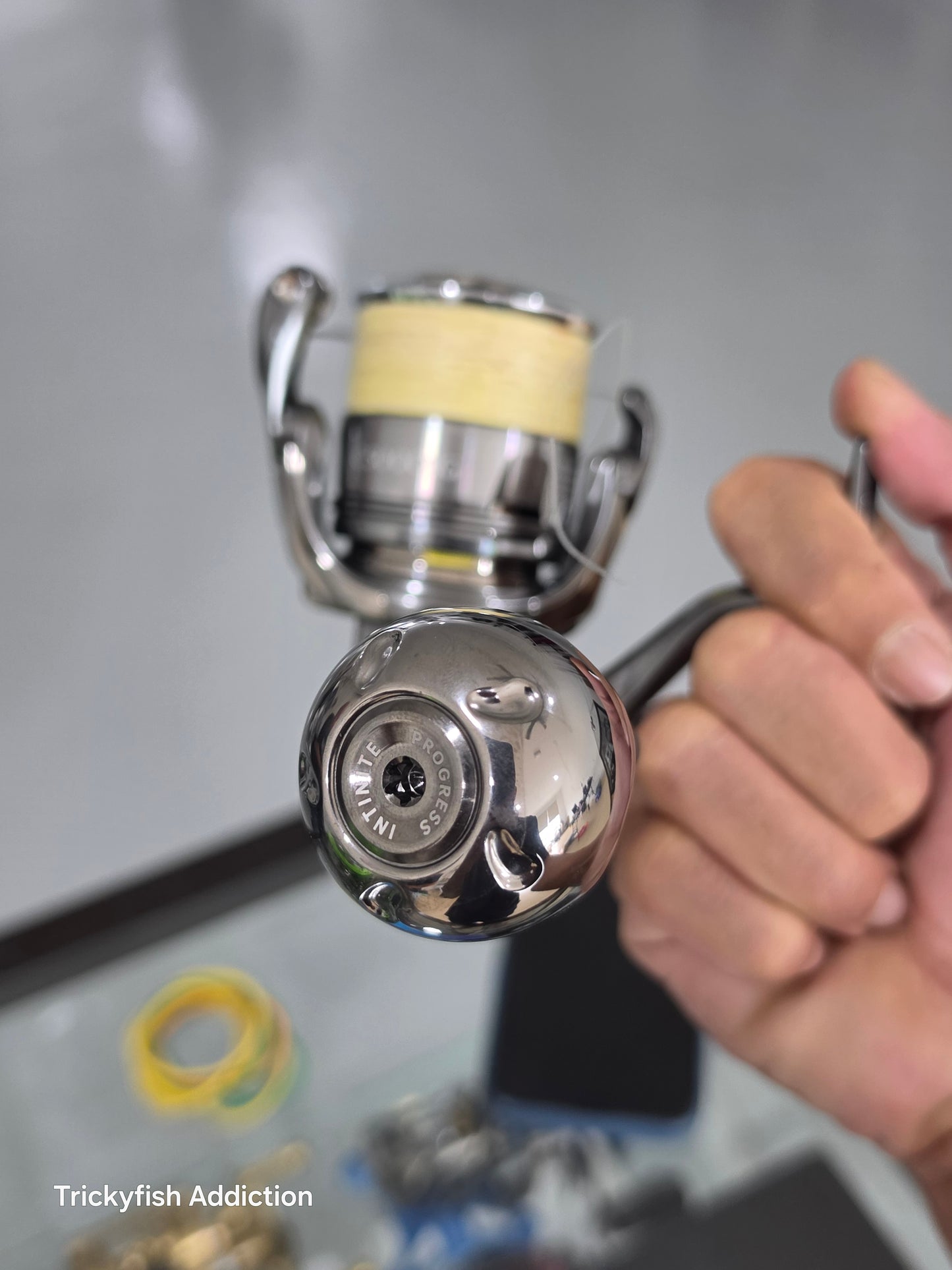 PTH Ceramic Titanium Knob TCO-40