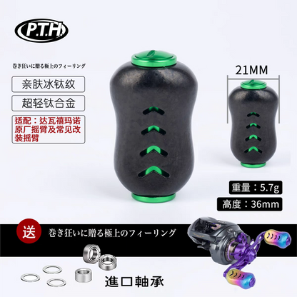 PTH Titanium Handle Knob