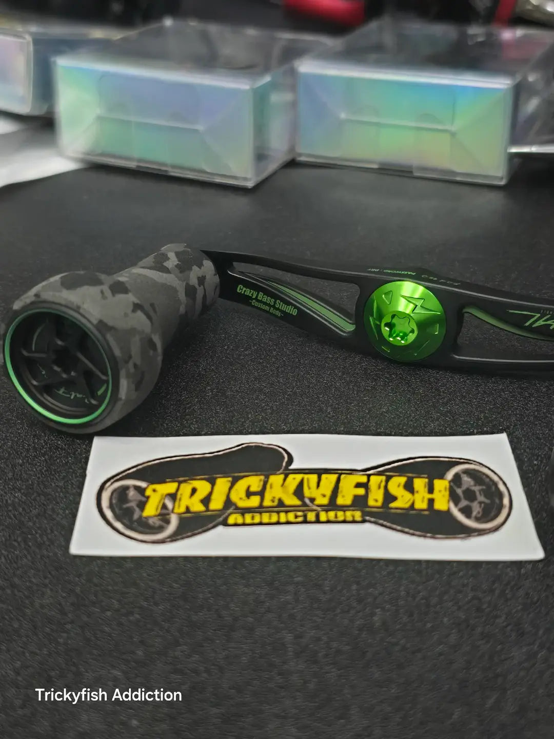 DRT Varial x Crazy Bass Studio Handle – TRICKYFISH DRT Varial x Crazy Bass Studio Handle – TRICKYFISH