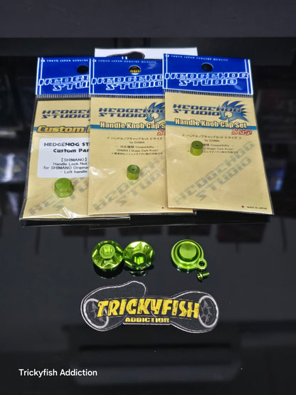 Lime Green Parts for Shimano CQ, Antares, Exsence, Metanium & Bantam