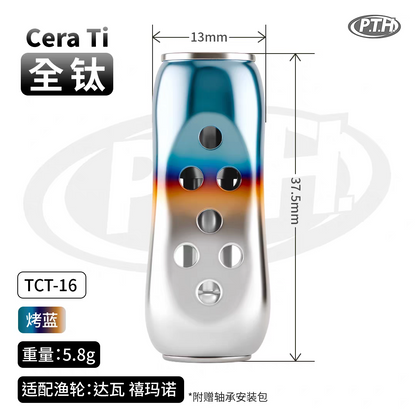 PTH Ceramic Titanium Knob TCT16