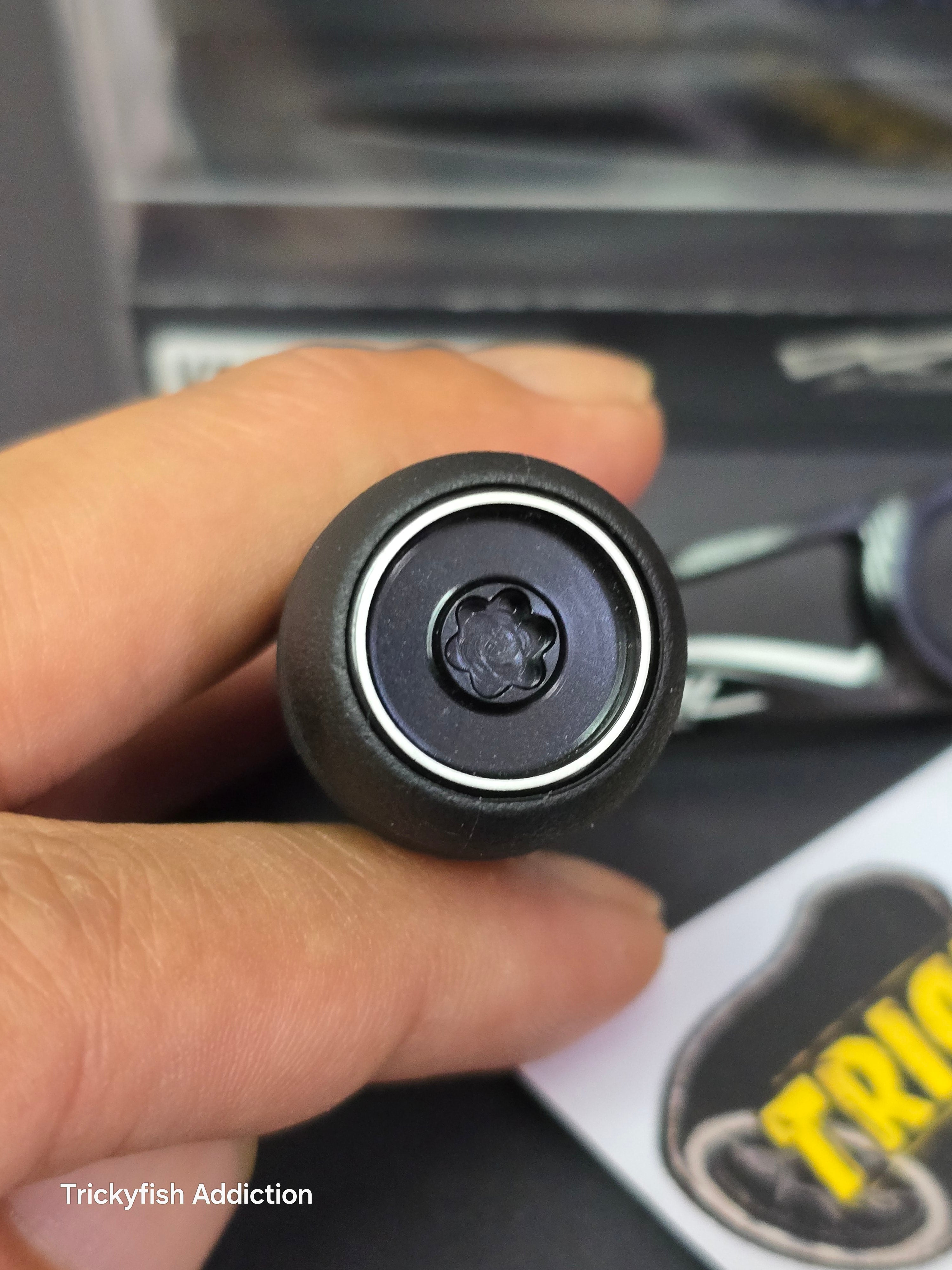 CRAWLERBOYZ × DRT VARIAL 87 Varial Handles & Hardware: DRT Varial Reel Handle 87mm Gunmetal