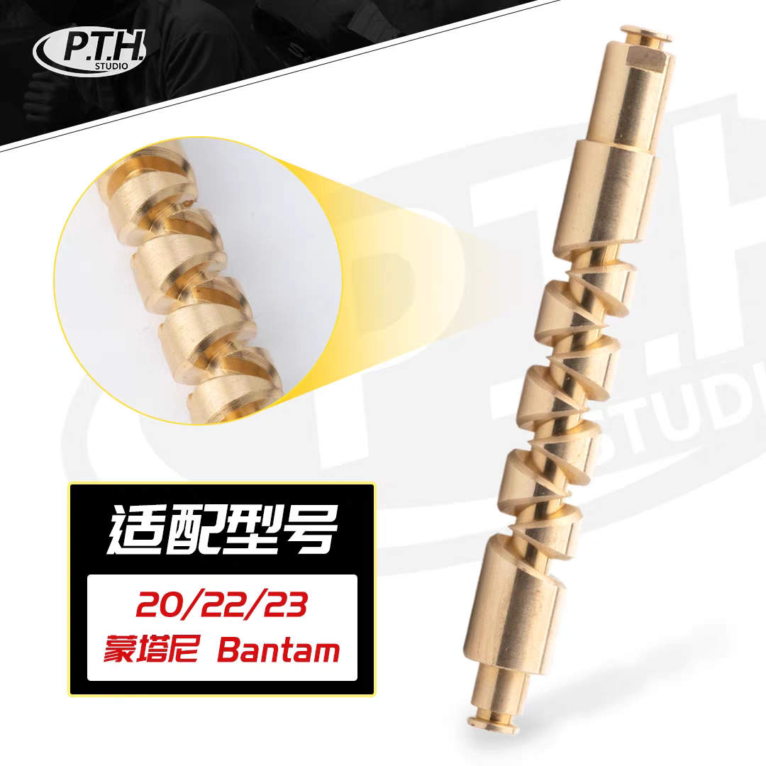 PTH Brass Worm Shaft