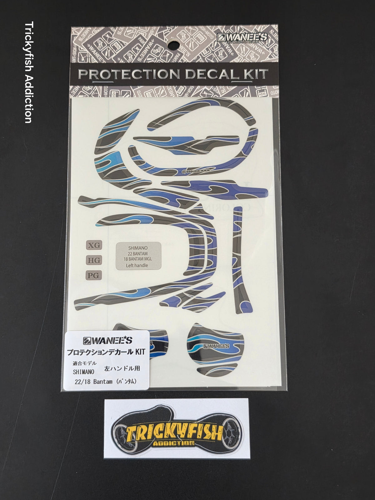 Wanee's Decal for 18/22 Shimano Bantam