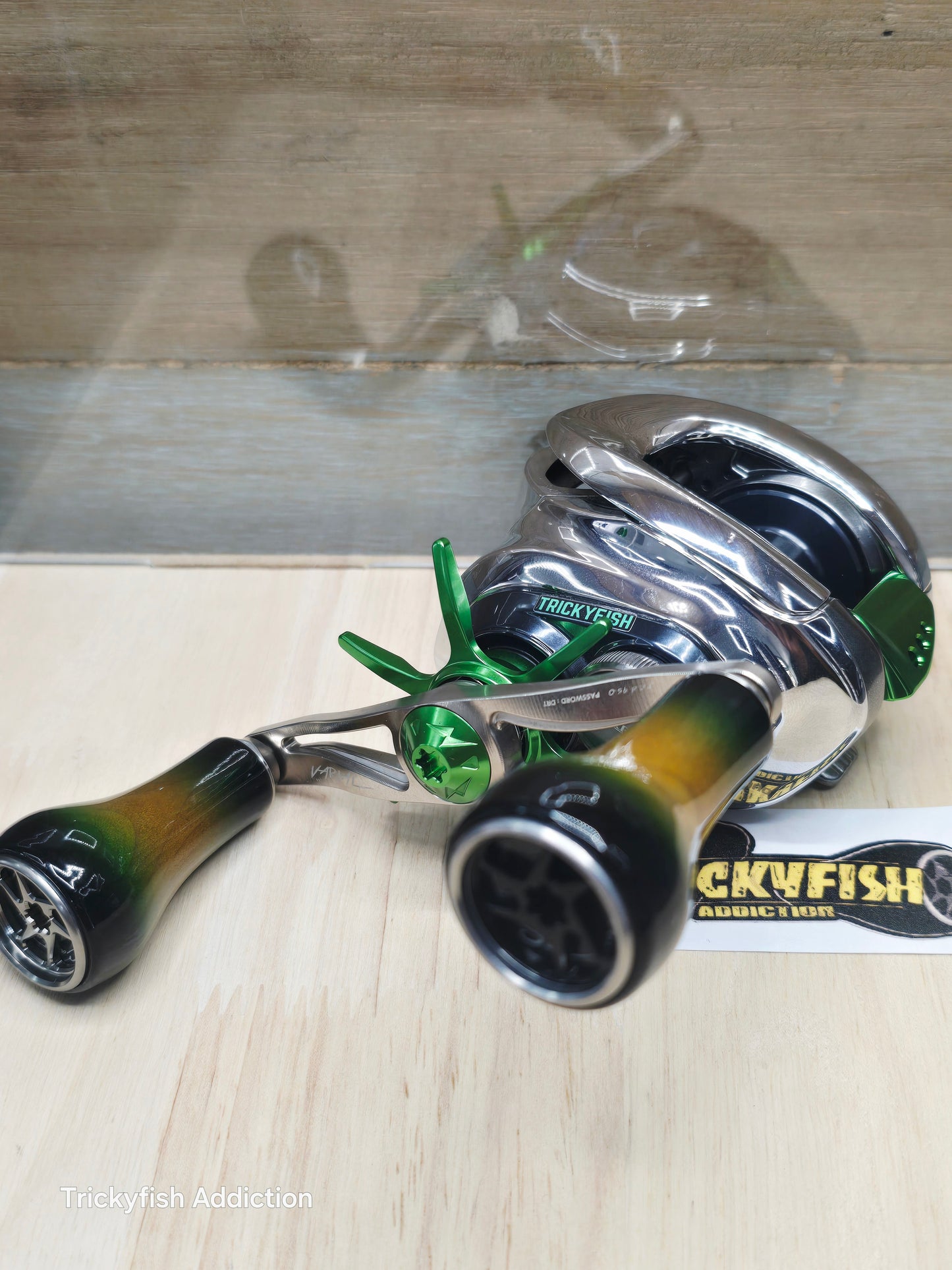 DCX x DRT Varial Wood Knob Sunburst Green