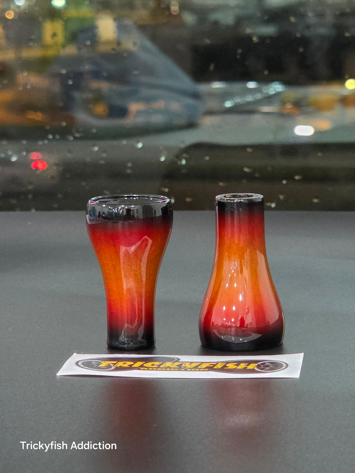 [ULN] DRT x DCX WOOD KNOB SUNBURST RED