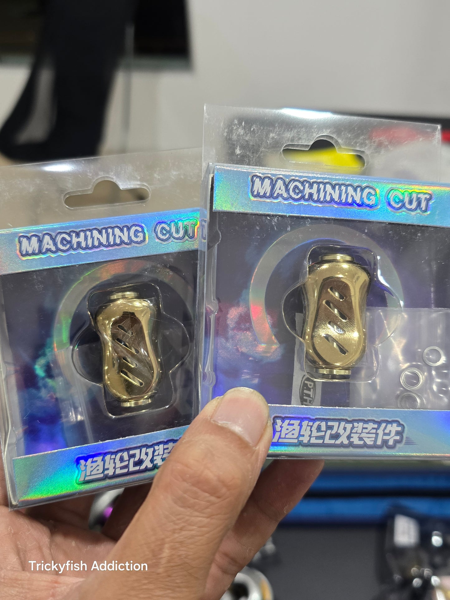 PTH Titanium Plated Stainless Steel Handle Knob