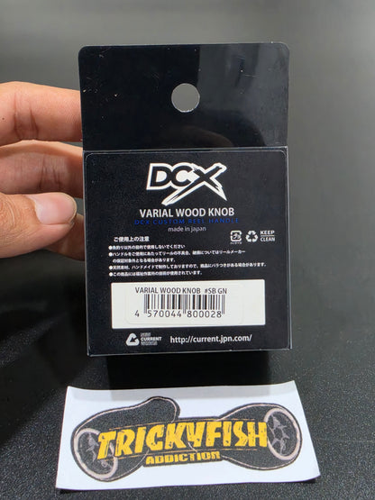 DCX x DRT Varial Wood Knob Sunburst Green B242