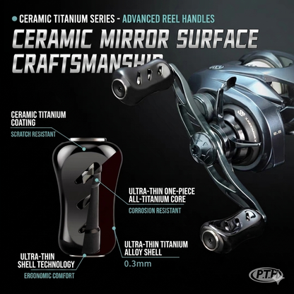 PTH Ceramic Titanium Knob TCT-21