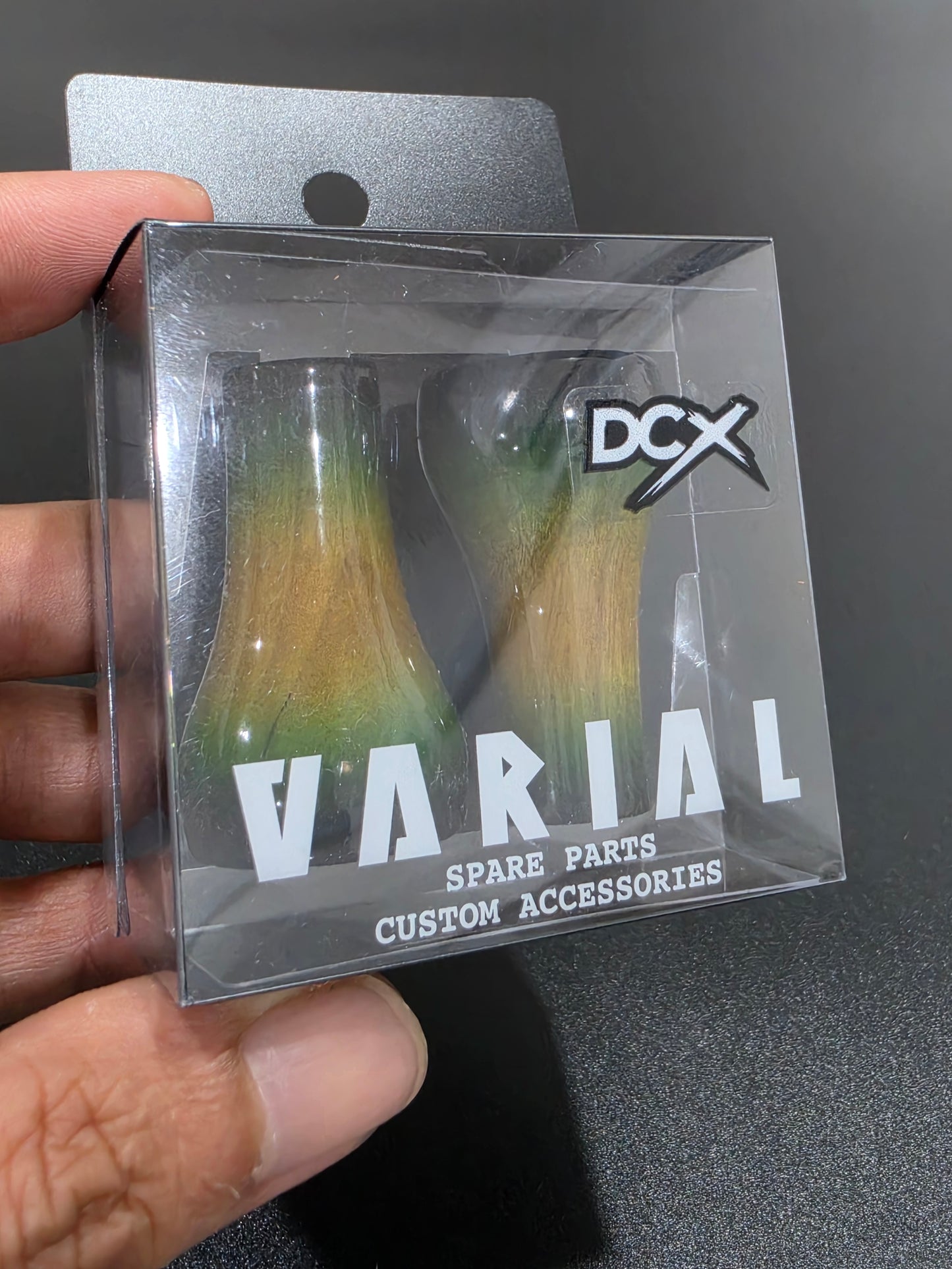 DCX x DRT Varial Wood Knob Sunburst Green B242