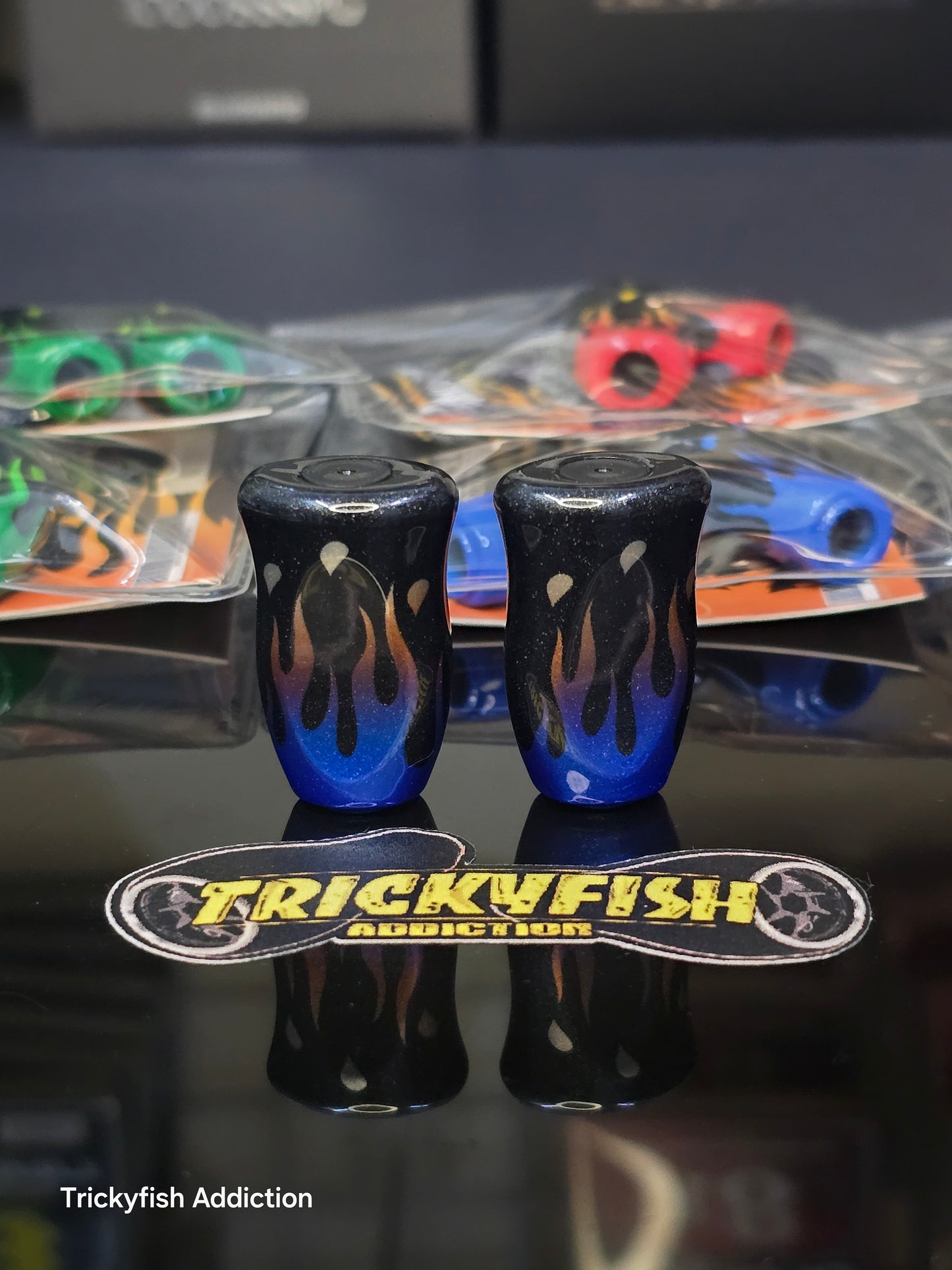 Flame Handle Knob Customed Air Brush