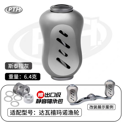 PTH Titanium Plated Stainless Steel Handle Knob