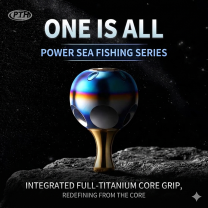 PTH Ceramic Titanium Knob TCO-40