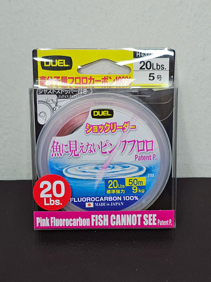 Pink FC 100% Shock Absorber FISH CANNOT SEE 50m