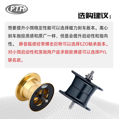 PTH Spool For Calcutta Conquest CQ31 & CQ101