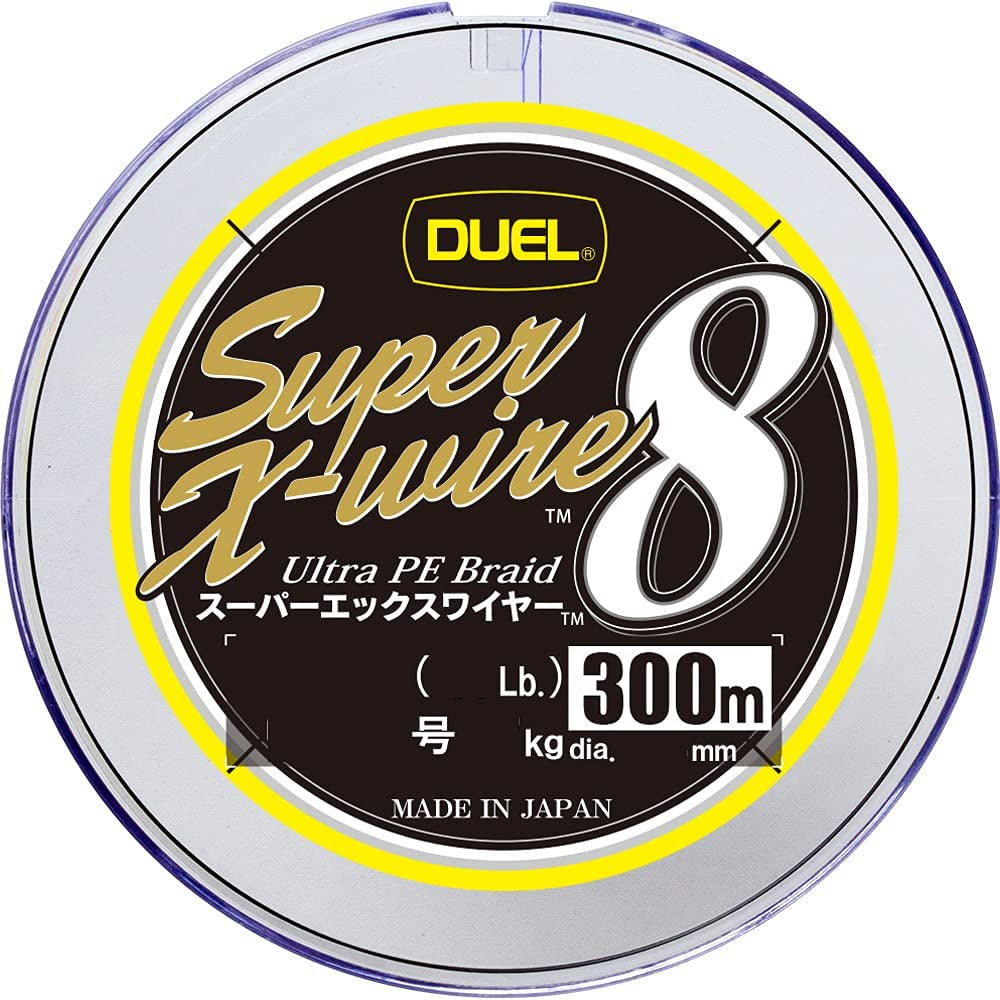 Duel Super X-Wire 8 Ultra PE Braid 300m